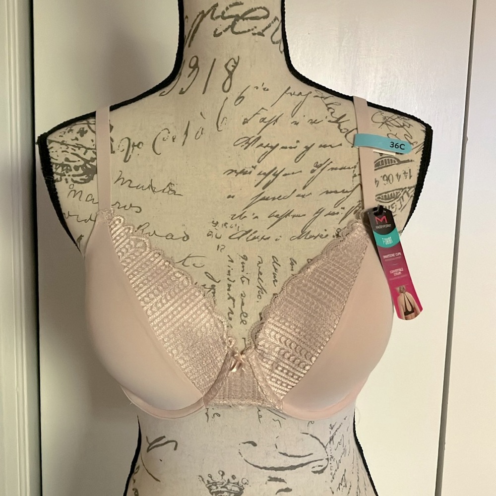 MAIDENFORM Full Coverage T- Shirt Bra Size 36 C Nature NWT
